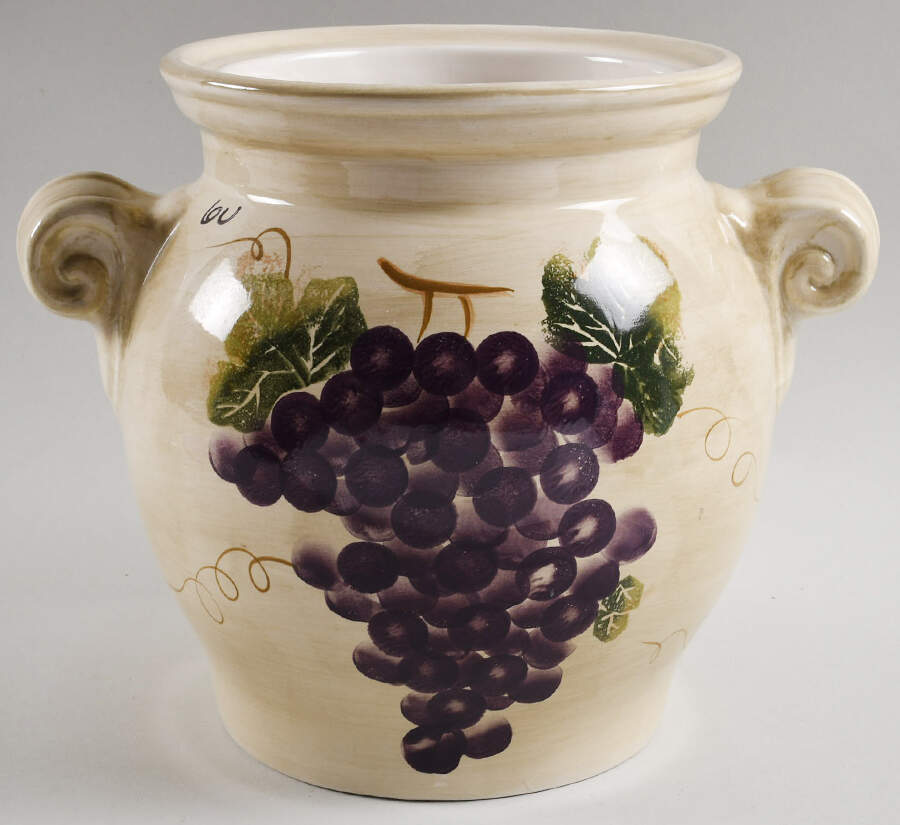 Chianti Cookie Jar No Lid by Tabletops Unlimited-1