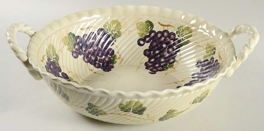 Chianti 14" Round Handled Bowl by Tabletops Unlimited-1