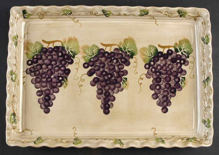 Chianti 16'' Rectangular Tray by Tabletops Unlimited-1