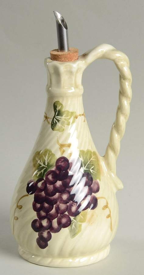 Chianti Oil Cruet and Stopper by Tabletops Unlimited-1
