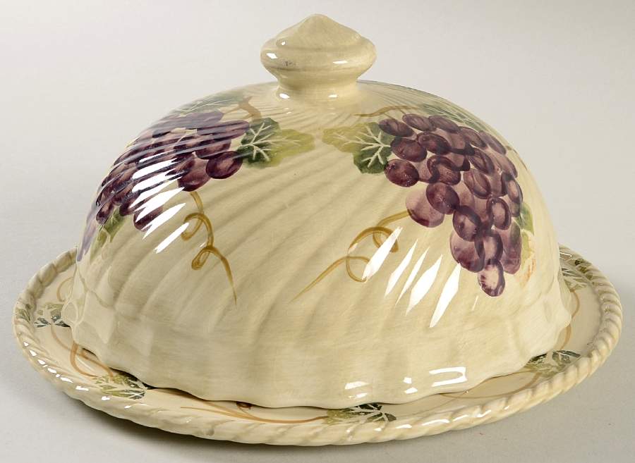Chianti Round Covered Butter by Tabletops Unlimited-1
