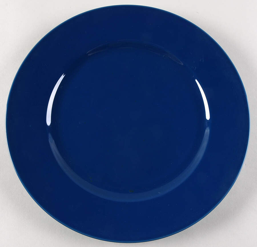 Uno Royal Blue Round Service Plate (Charger) Chop Plate by Taitu-1