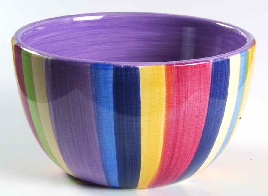Barcelona Stripes Coupe Cereal Bowl by Tabletops Unlimited-1
