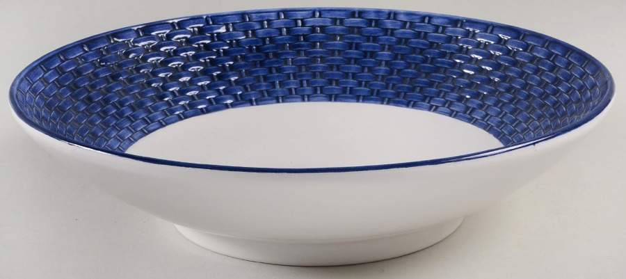 Basket Weave 12" Round Serving Bowl by Tiffany-1