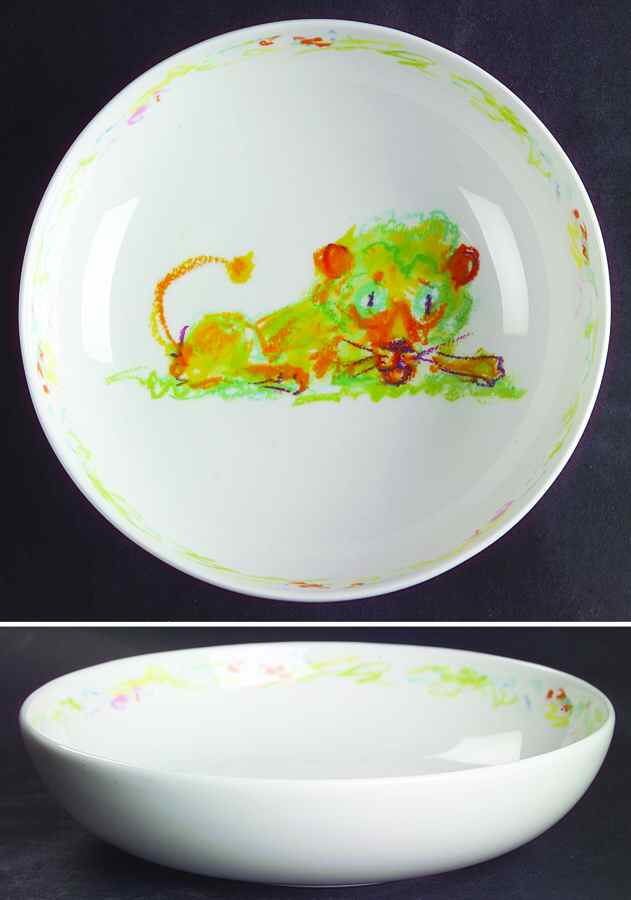 Jungle Child's Bowl by Tiffany-1