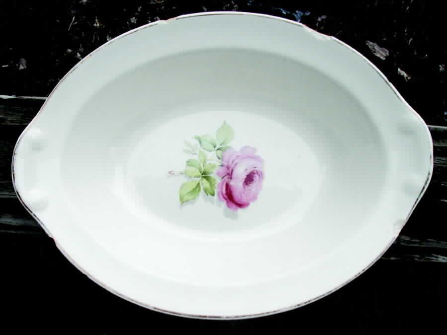 1790 9" Oval Vegetable Bowl by Taylor, Smith & Taylor (Ts&T)-1