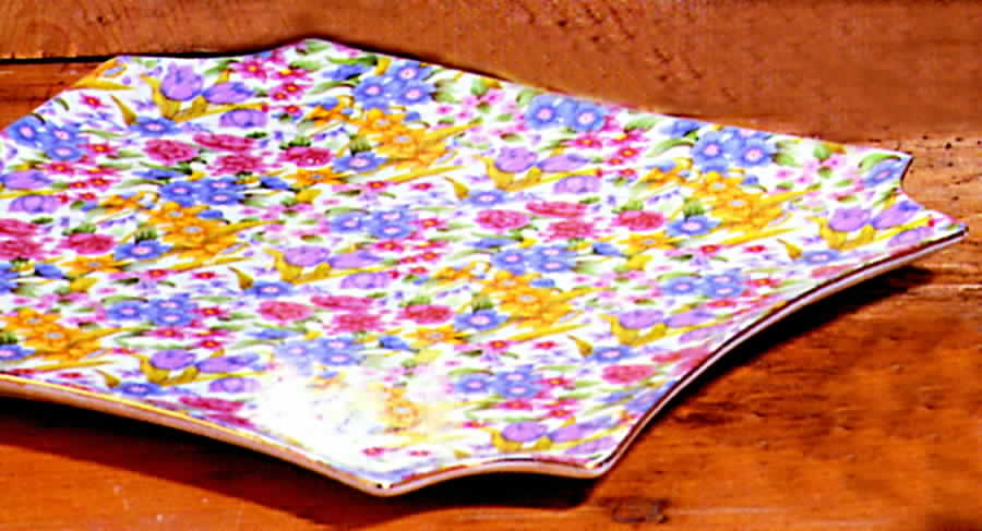 Juliette Square Salad Plate by Two's Company-1