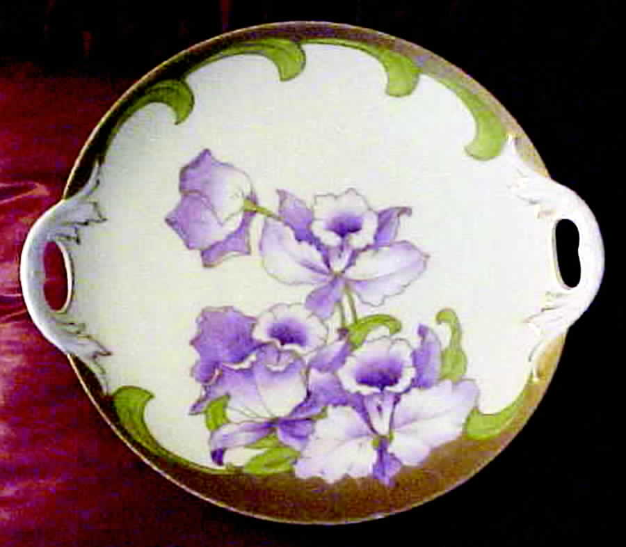 TIR383 Handled Cake Plate by Tirschenreuth-1