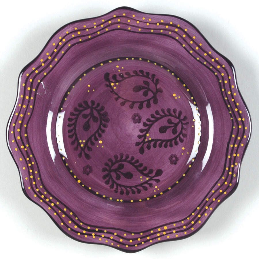 Jasmine Plum Salad Plate by Tabletops Unlimited-1