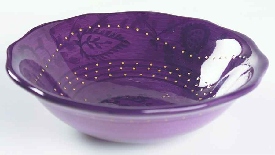 Jasmine Plum Coupe Cereal Bowl by Tabletops Unlimited-1