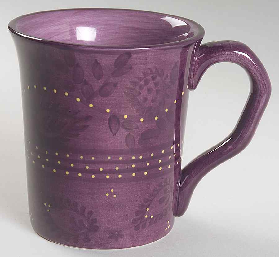 Jasmine Plum Mug by Tabletops Unlimited-1