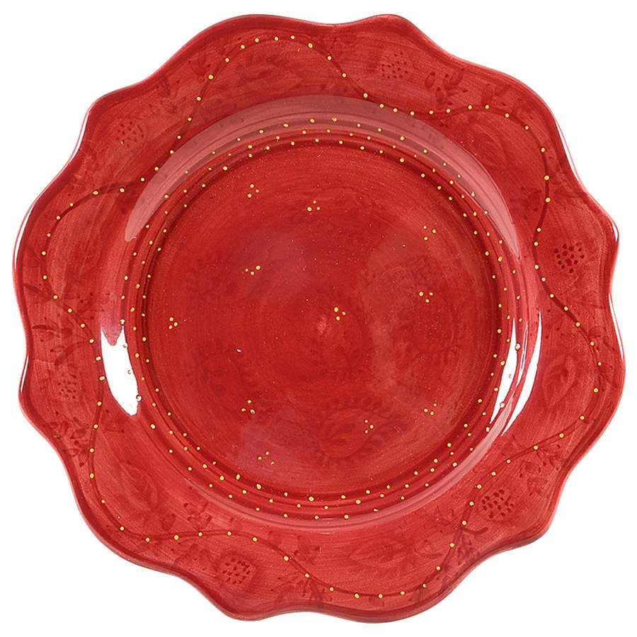 Jasmine Cherry Dinner Plate by Tabletops Unlimited-1