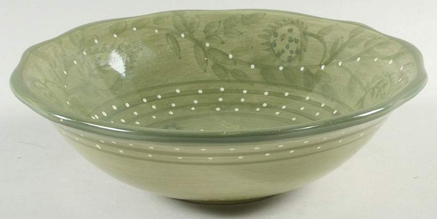Jasmine-Celadon Coupe Cereal Bowl by Tabletops Unlimited-1
