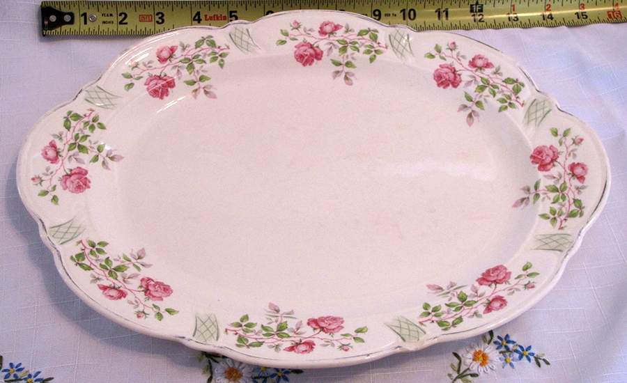 TST662 15" Oval Serving Platter by Taylor, Smith & Taylor (Ts&T)-1
