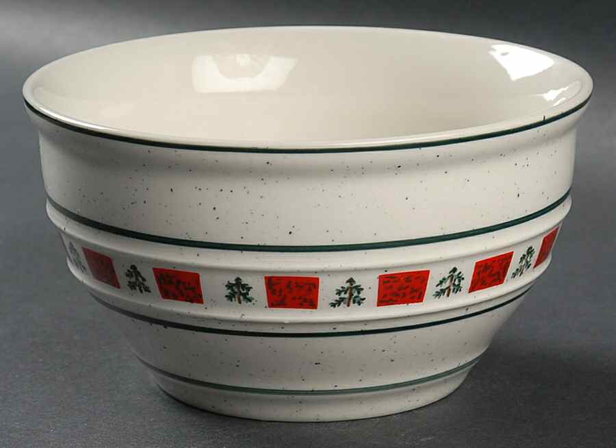 Christmas Soup/Cereal Bowl by Tienshan-1