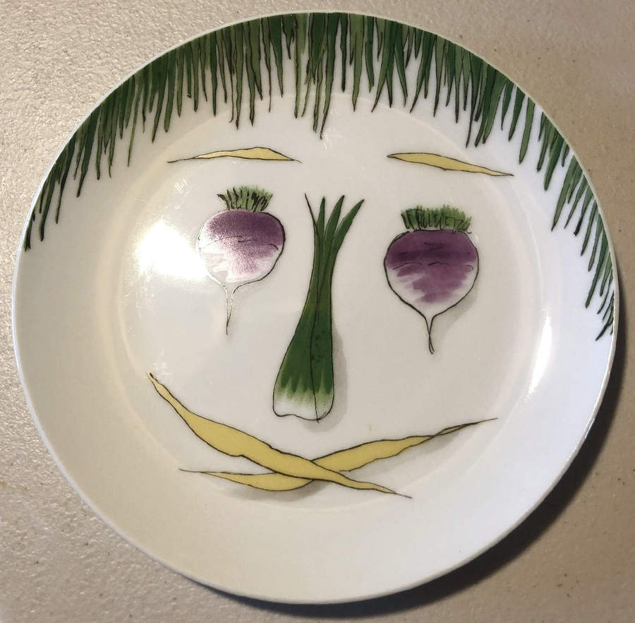 Vegetable Face Salad Plate by Taste Setter-1