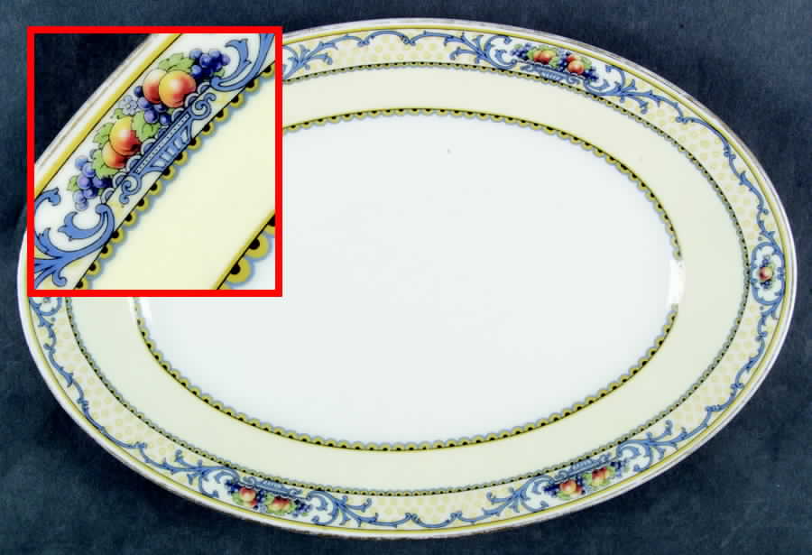 THO332 12" Oval Serving Platter by Thomas-1