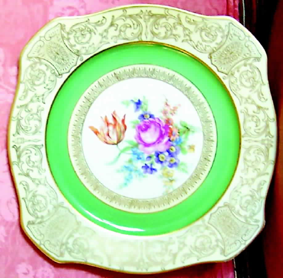TIR268 Square Salad Plate by Tirschenreuth-1