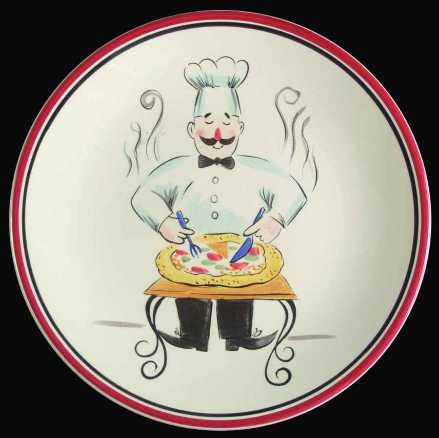Pizza Luncheon/Salad Plate by Tabletops Unlimited-1