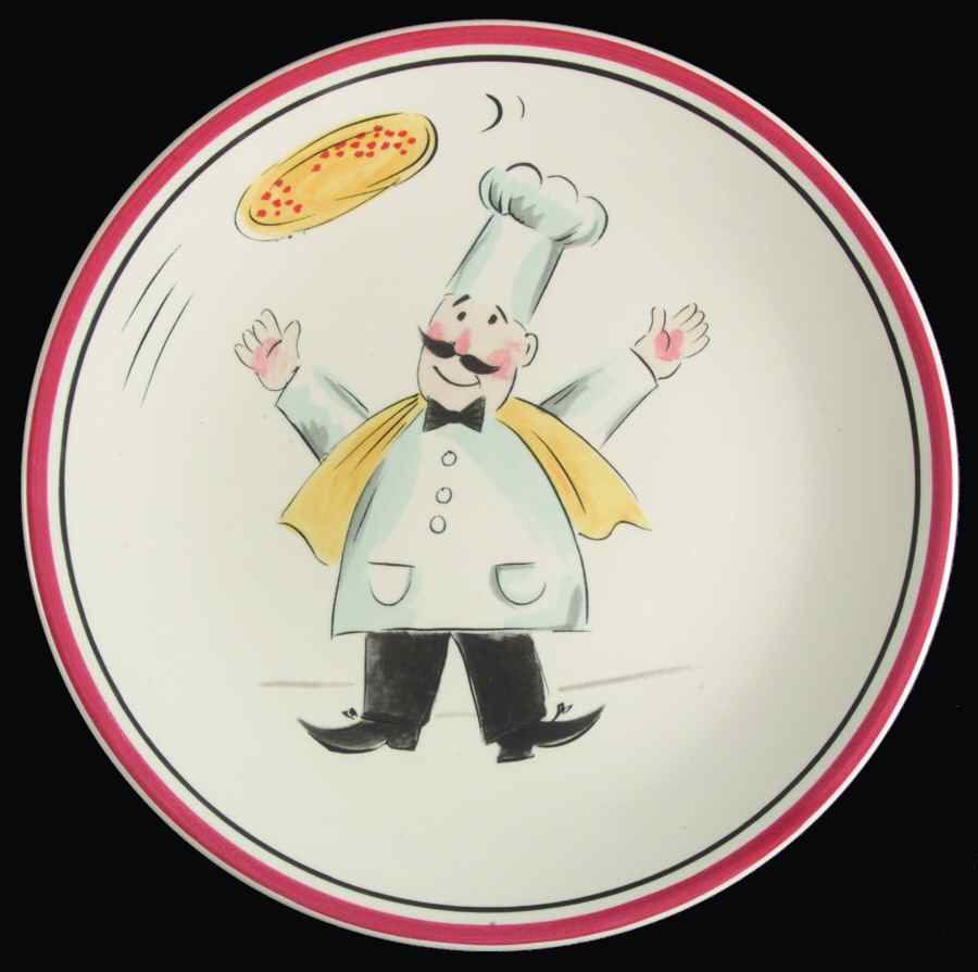 Pizza Luncheon/Salad Plate by Tabletops Unlimited-1