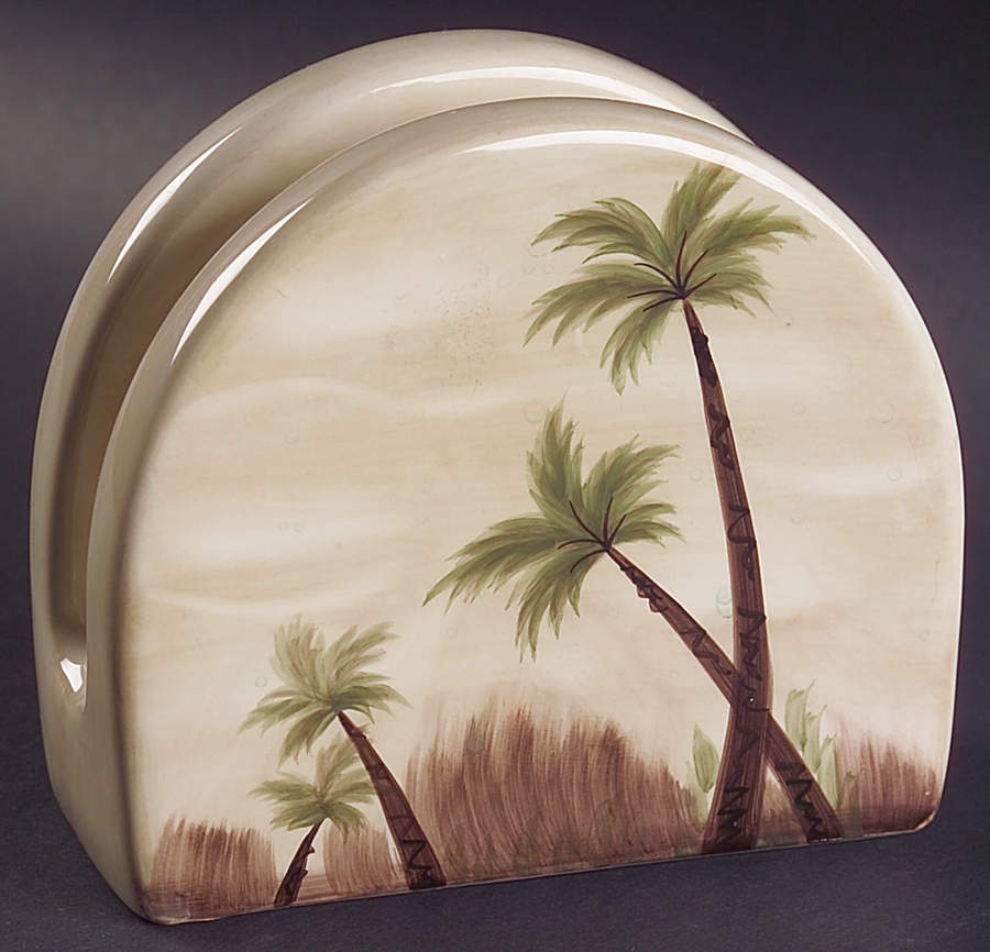 Bahamas Palm Napkin Holder by Tabletops Unlimited-1