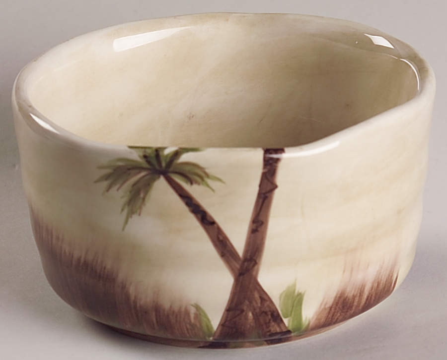 Bahamas Palm Dip Bowl (for Dip and Spreader) by Tabletops Unlimited-1