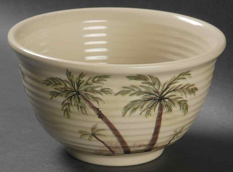Bahamas Palm Melamine Soup/Cereal Bowl by Tabletops Unlimited-1