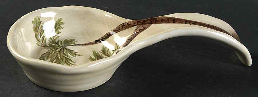 Bahamas Palm Spoon Rest/Holder (Holds 1 Spoon) by Tabletops Unlimited-1