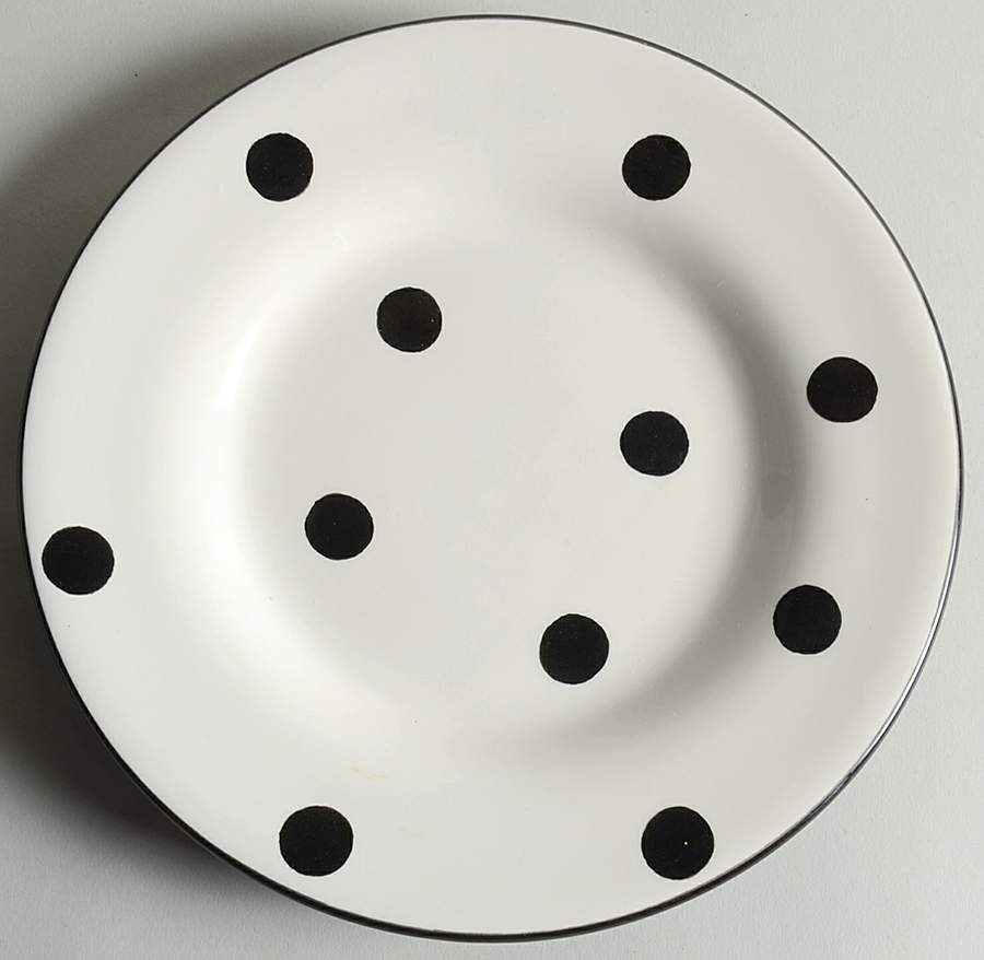 Day Dots Salad Plate by Tabletops Unlimited-1