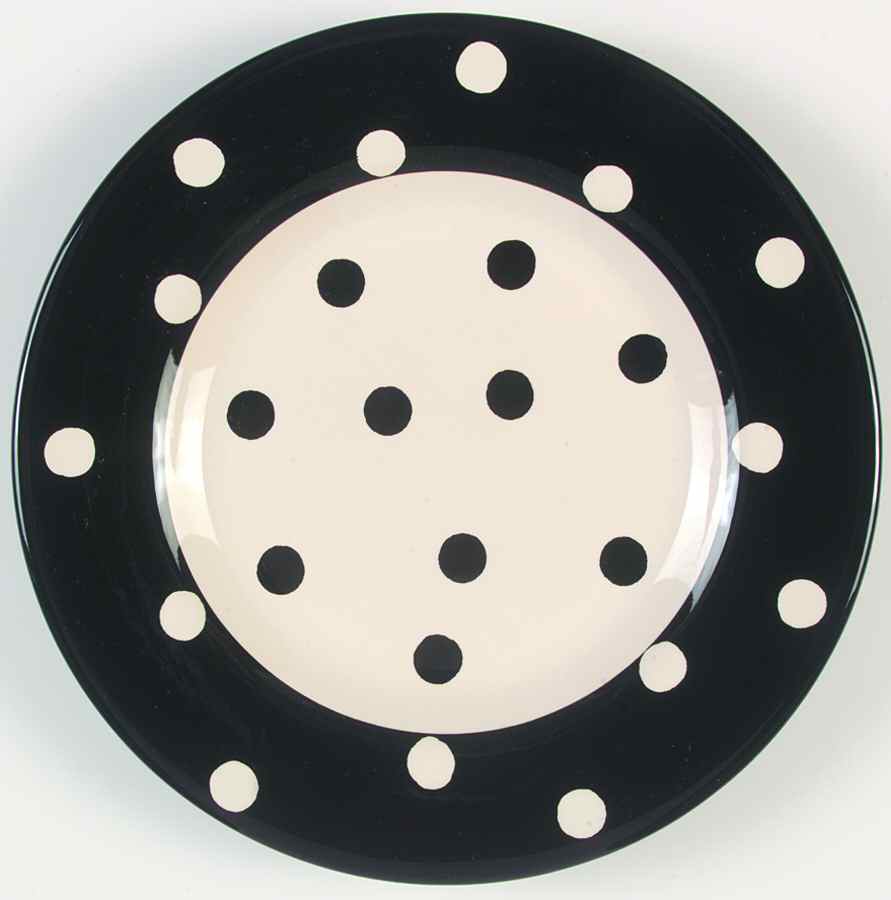 Day Dots Dinner Plate by Tabletops Unlimited-1