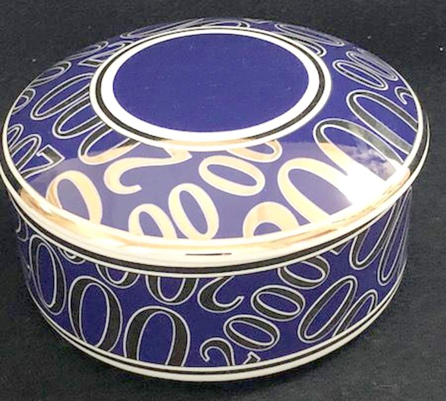 Millennium Round Box & Lid by Tiffany-1