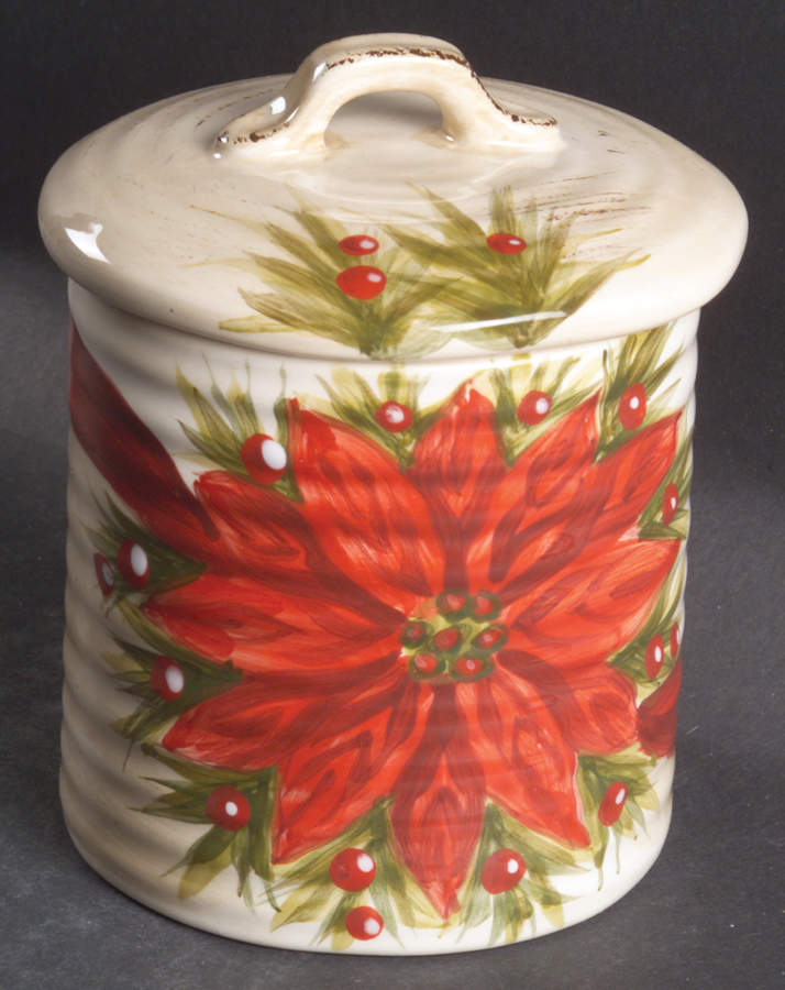 Christmas Carol Sugar Bowl & Lid by Tabletops Unlimited-1