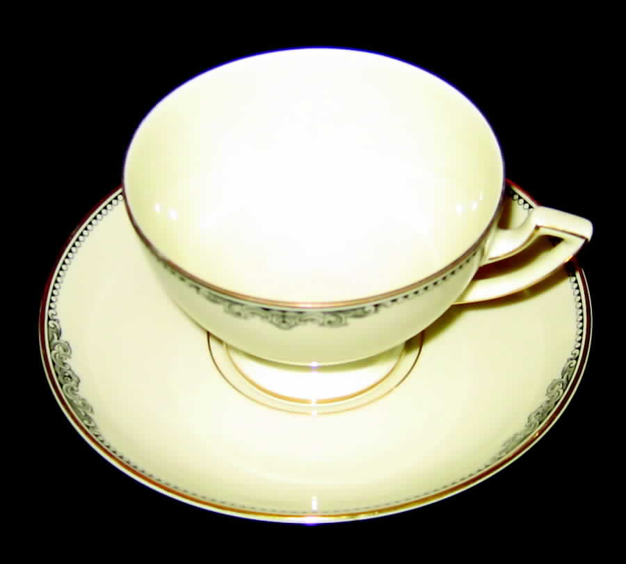 06023 Footed Cup & Saucer Set by Thomas-1