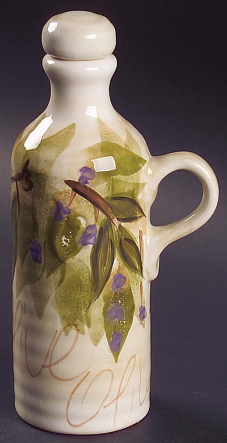 Olive Grove Oil Cruet and Stopper by Tabletops Unlimited-1