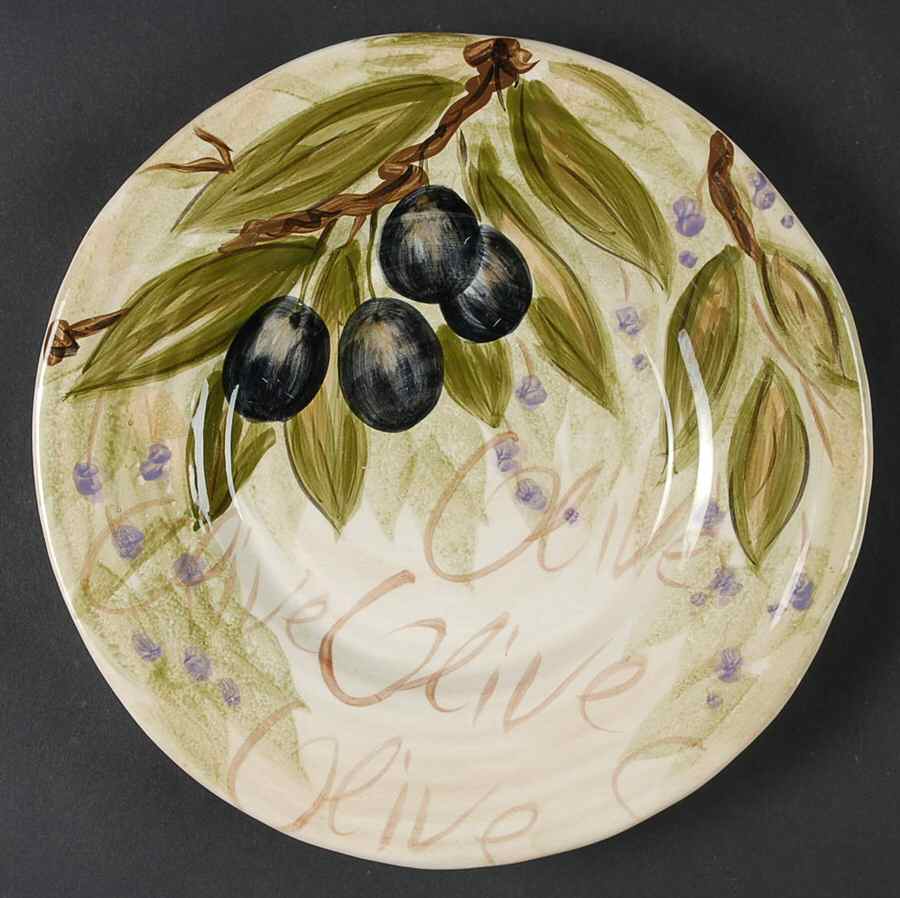Olive Grove Salad Plate by Tabletops Unlimited-1