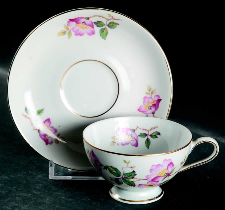 7005 Footed Demitasse Cup & Saucer Set by Thomas-1