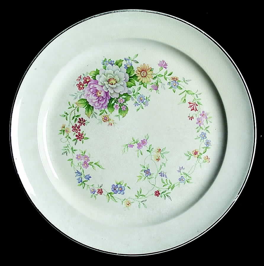 TST665 Dinner Plate by Taylor, Smith & Taylor (Ts&T)-1
