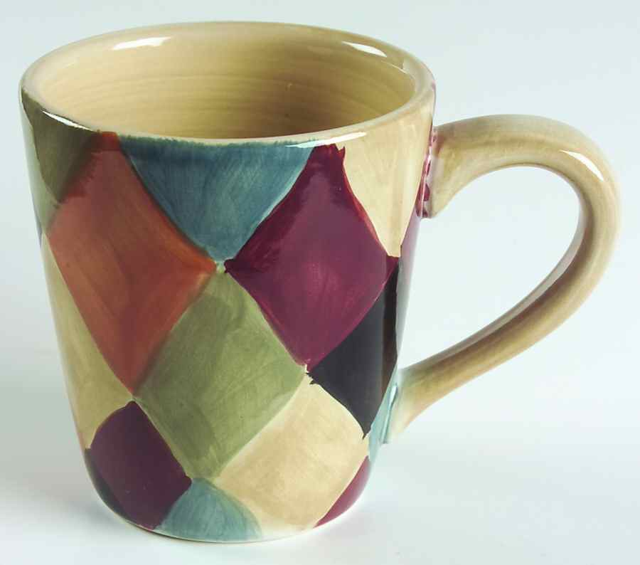 Barcelona Diamonds Mug by Tabletops Unlimited-1