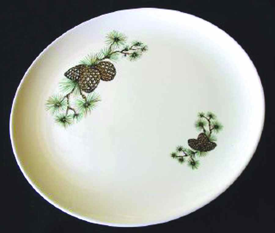 Sierra Pine Dinner Plate by Taylor, Smith & Taylor (Ts&T)-1