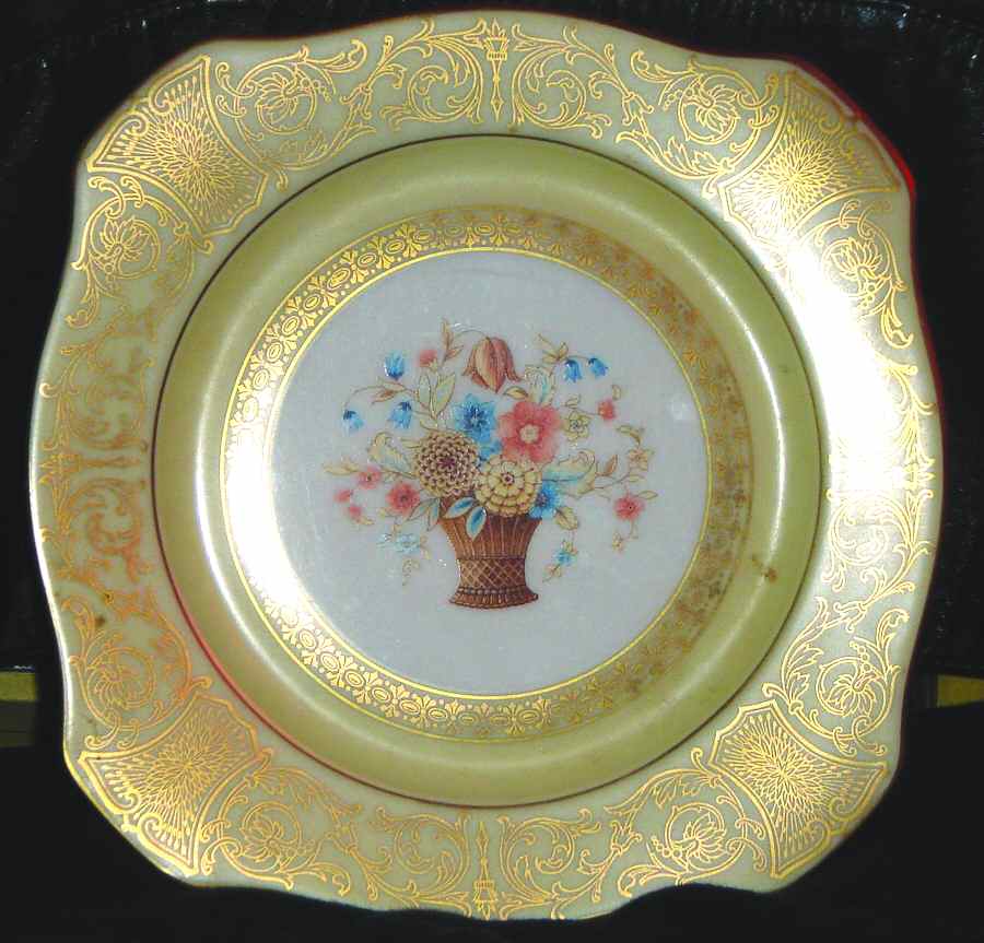 TIR268 Square Salad Plate by Tirschenreuth-1