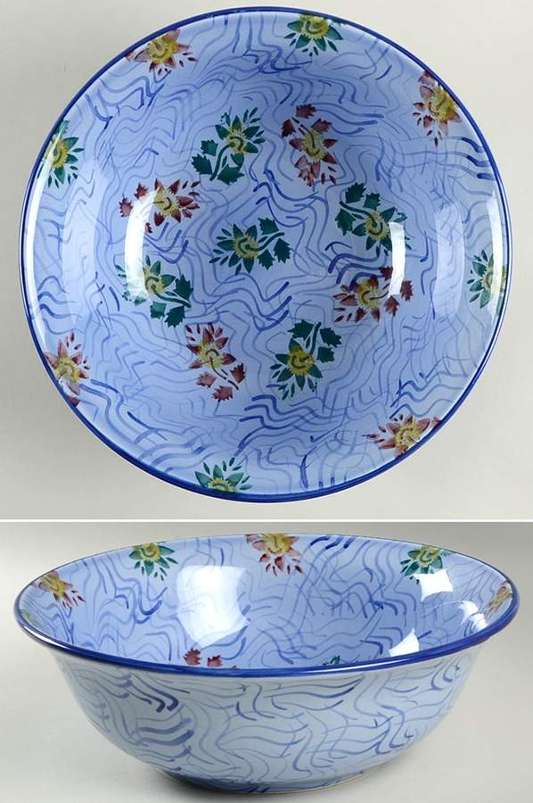 Alfama 12" Large Salad Serving Bowl by Tiffany-1