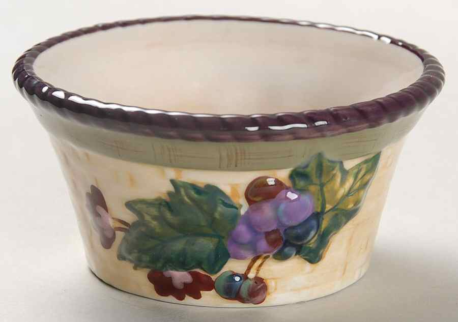 Claret (Grapes) Ramekin by Tracy Porter-1