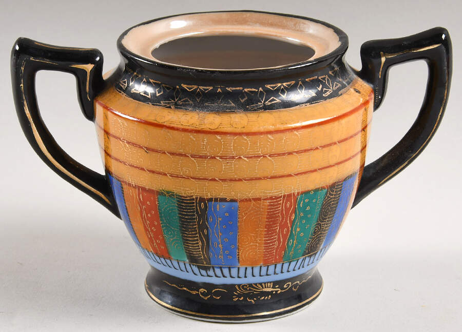 Thousand Faces Sugar Bowl No Lid by Takito-1