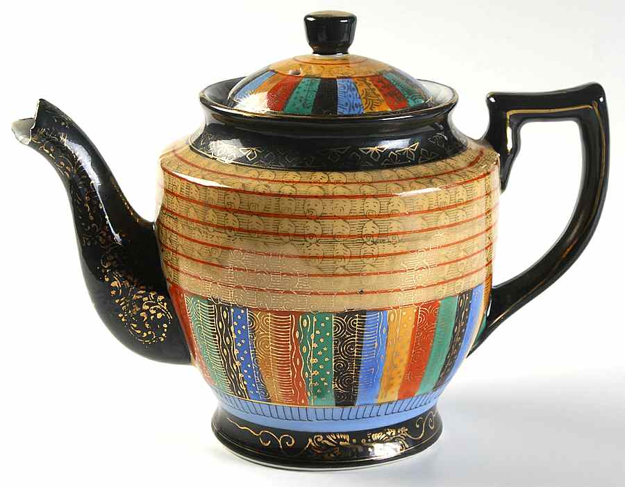 Thousand Faces Teapot & Lid by Takito-1