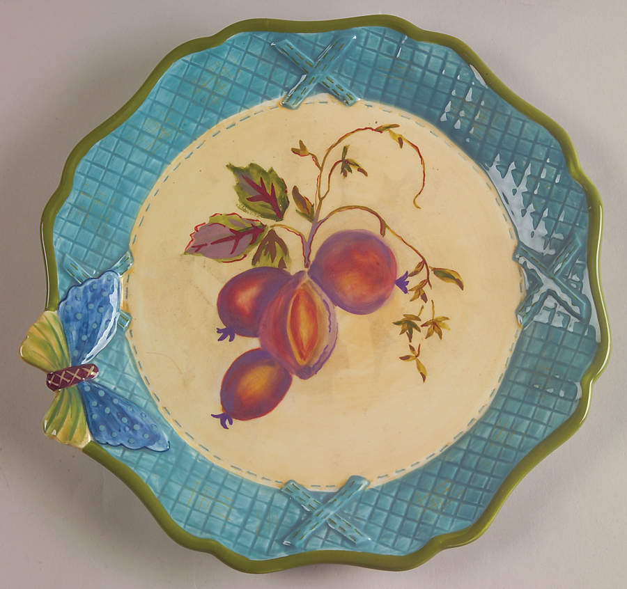Papillon Salad/Dessert Plate by Tracy Porter-1