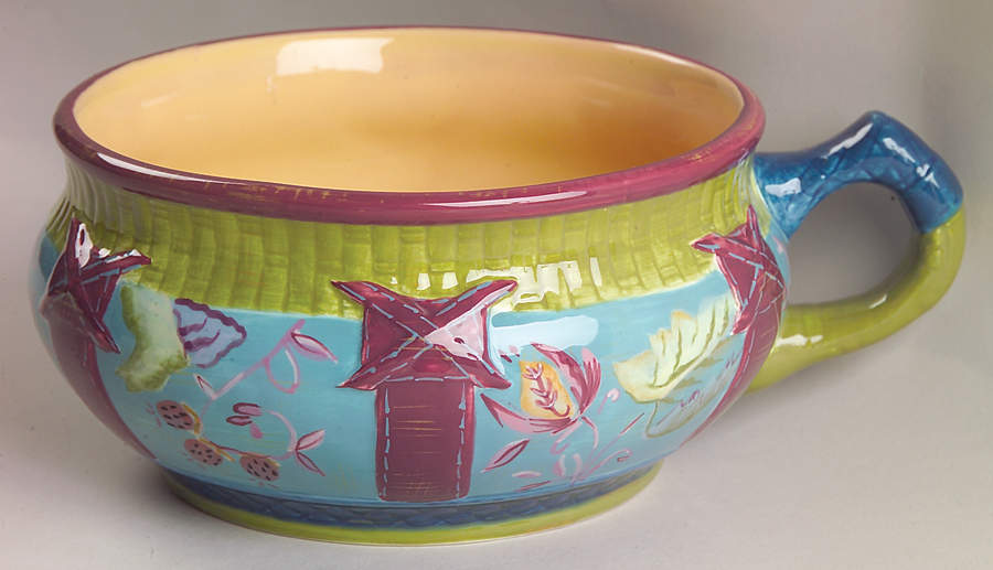 Papillon Soup/Cereal Bowl by Tracy Porter-1