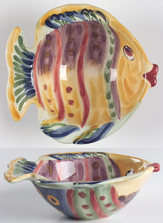 Under the Sea 8" Individual Salad Bowl by Tabletops Unlimited-1