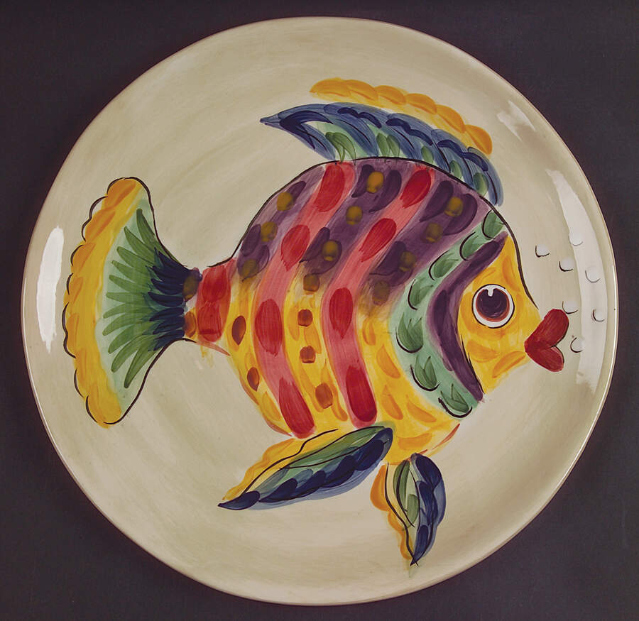 Under the Sea Dinner Plate by Tabletops Unlimited-1