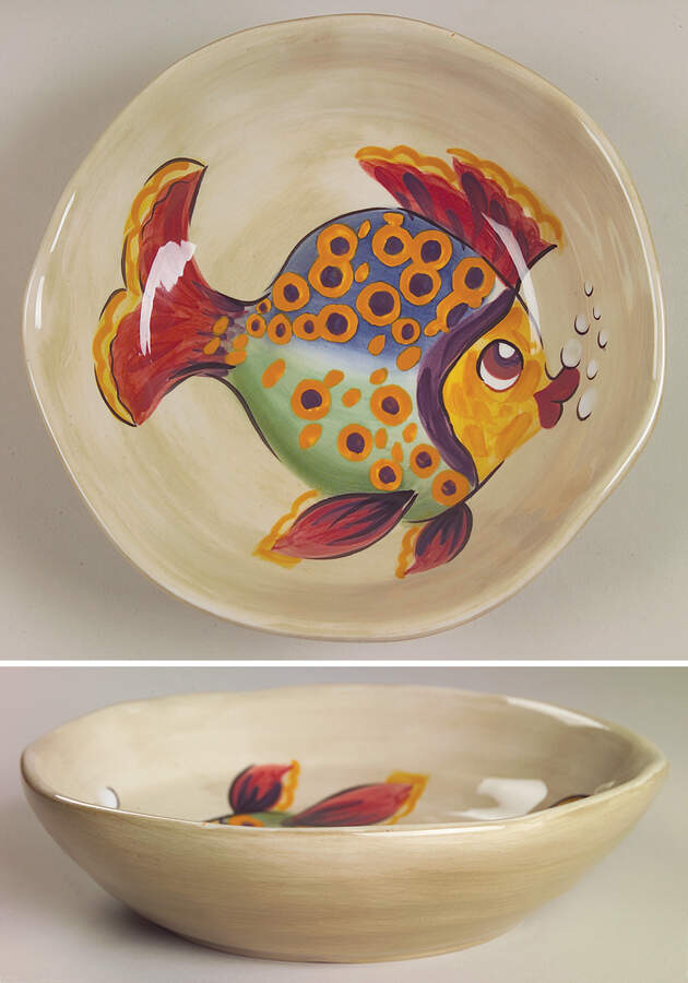 Under the Sea 8" Soup/Pasta Bowl by Tabletops Unlimited-1