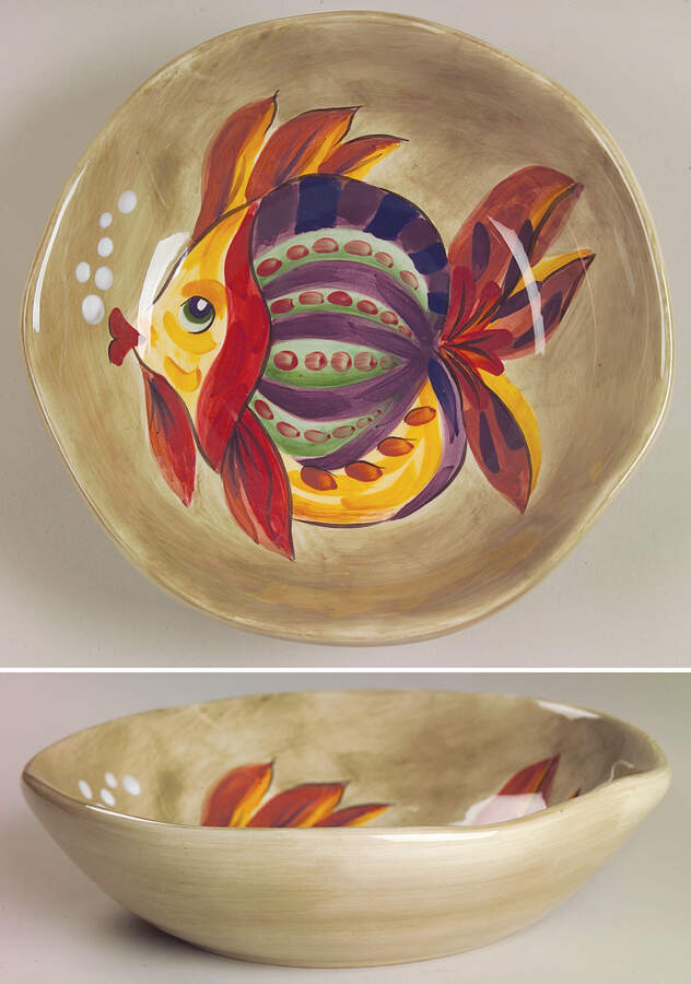 Under the Sea 8" Soup/Pasta Bowl by Tabletops Unlimited-1